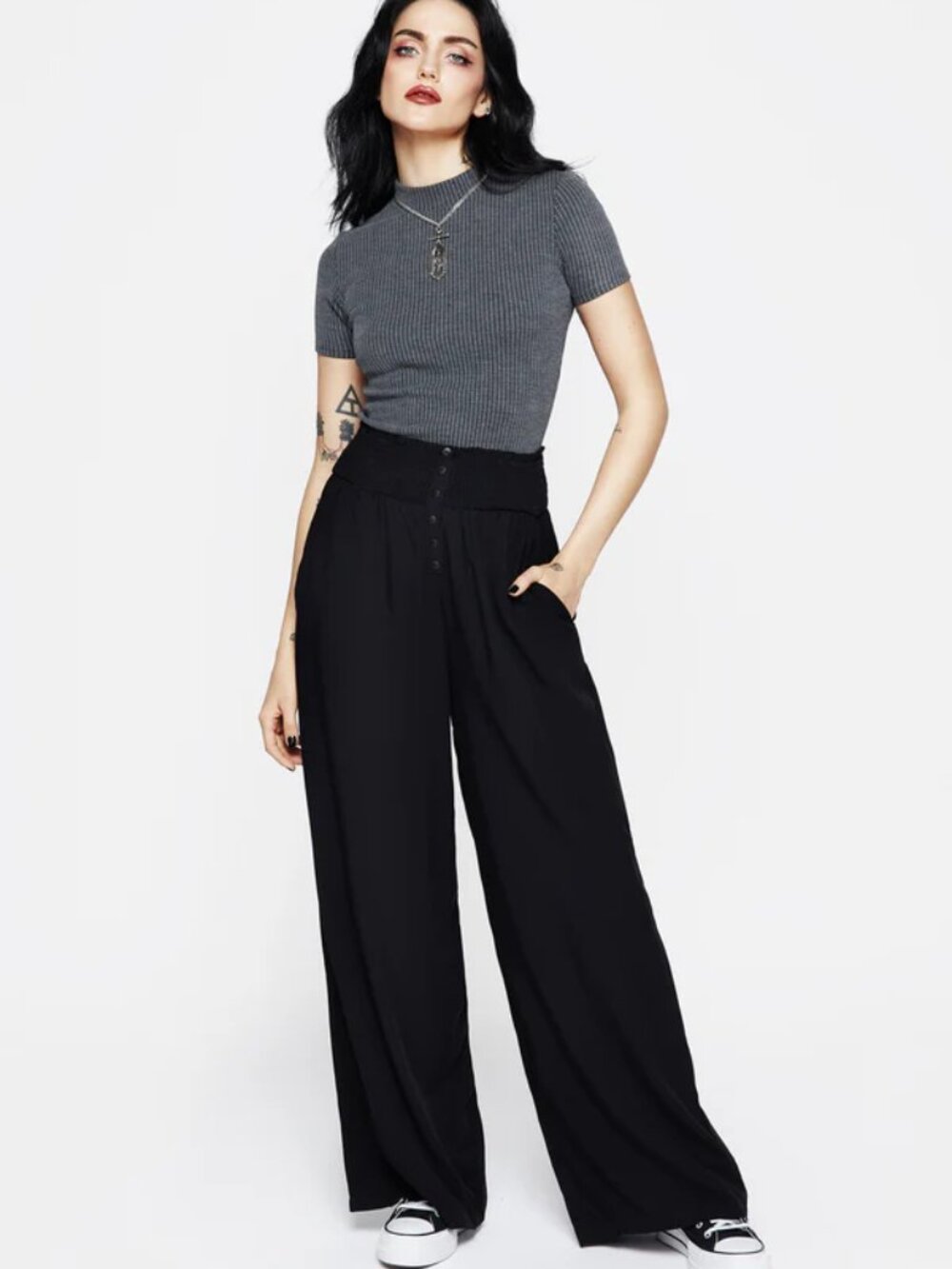 Dusk Flowy Trousers - 6